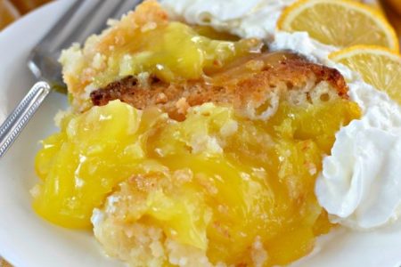 MAGIC LEMON COBBLER